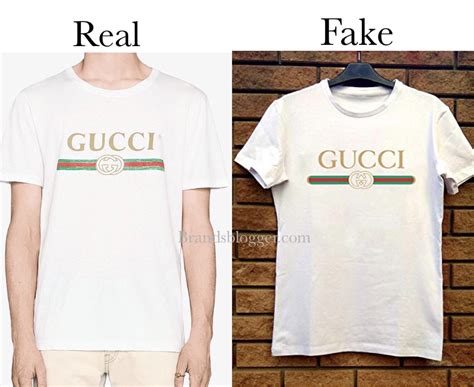 fake gucci and real gucci shirt|how to identify gucci shirts.